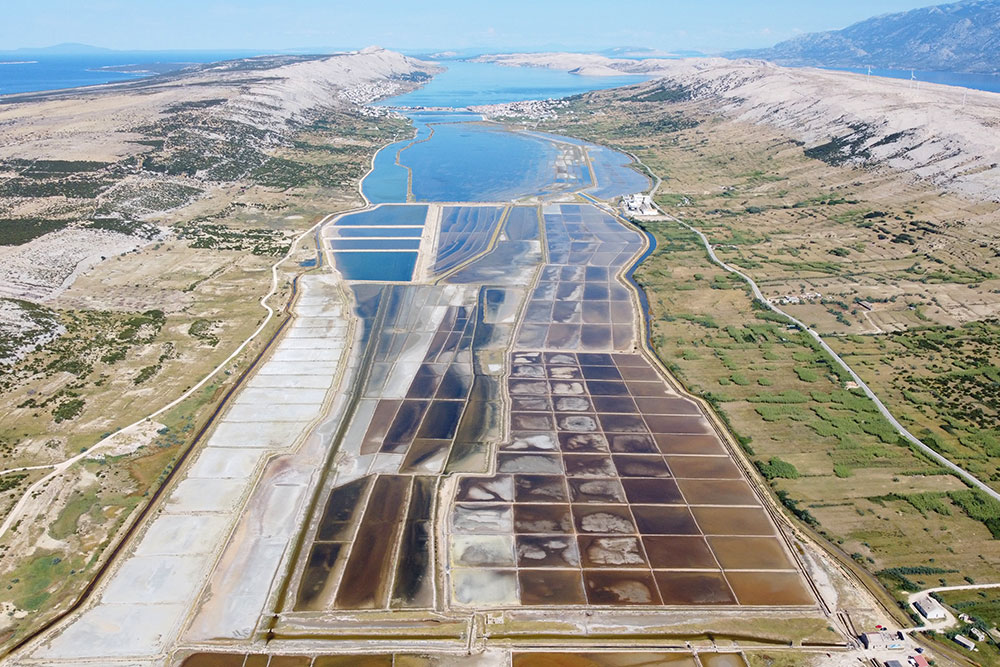 Pag salt pans - centuries-old salt-making tradition