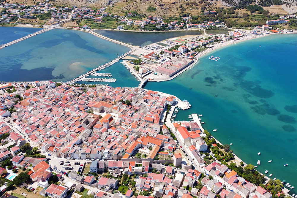 Town of Pag, known for its heritage and historic centre